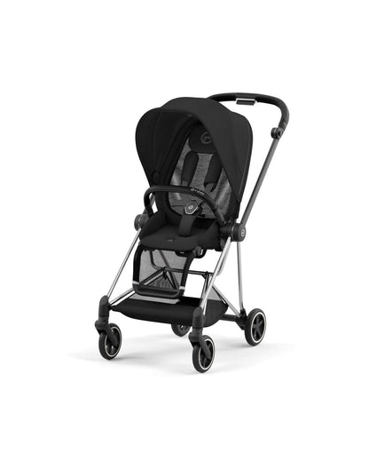 Cybex Mios 3 Stroller (One Box) - Chrome / Black / Sepia Black - 523001583