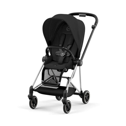 Cybex Mios 3 Stroller (One Box) - Chrome / Black / Sepia Black - 523001583