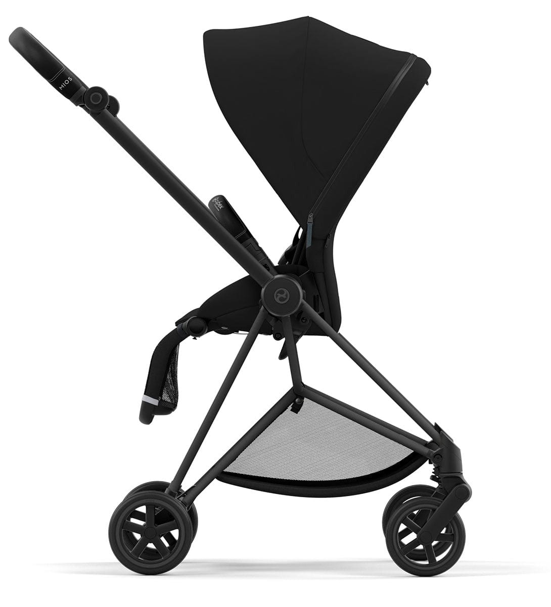Cybex Mios 3 Stroller (One Box) - Matte Black / Black / Deep Black - 521004285