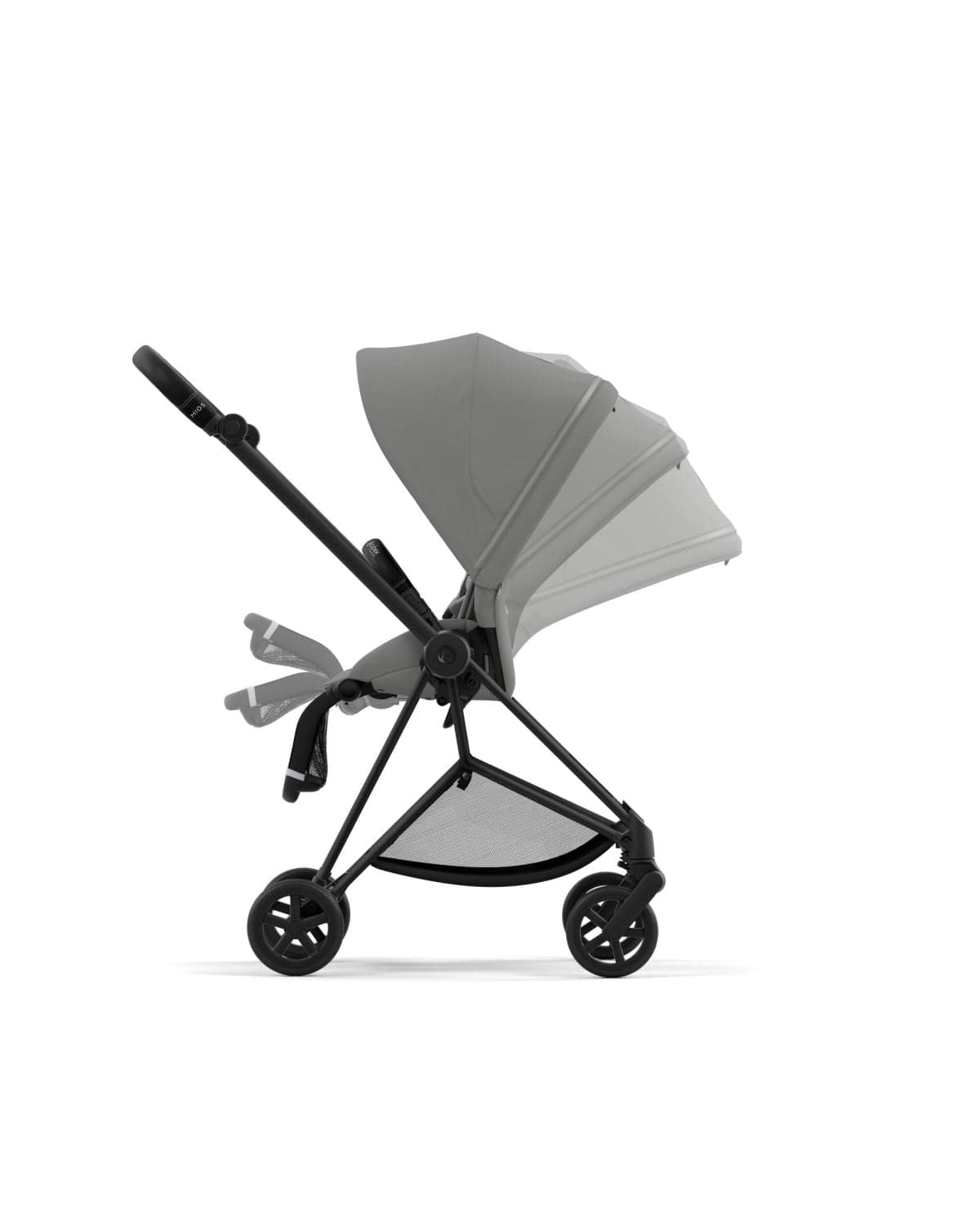Cybex Mios 3 Stroller (One Box) - Matte Black / Black / Mirage Grey - 523001585