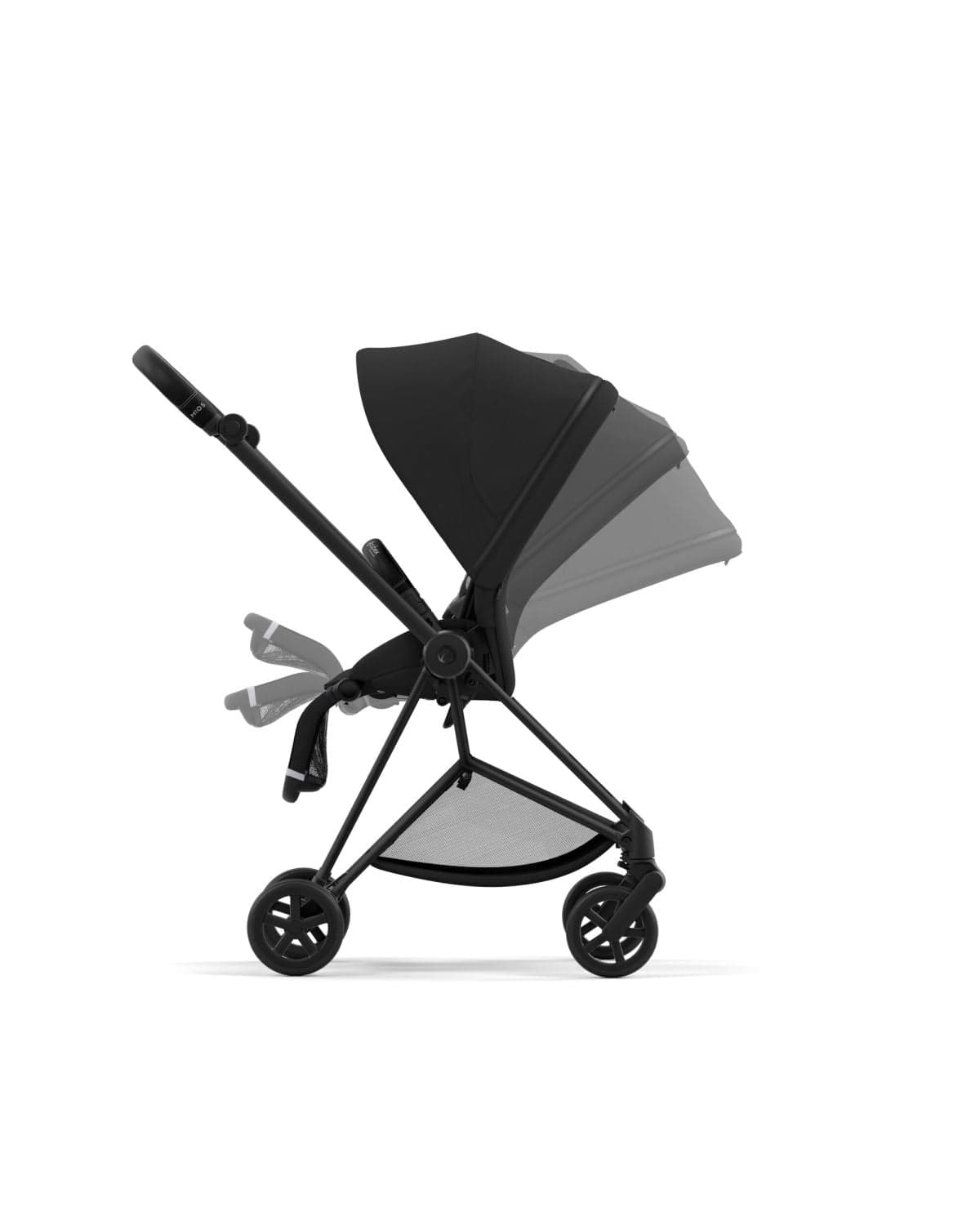 Cybex Mios 3 Stroller (One Box) - Matte Black / Black / Sepia Black - 523001579
