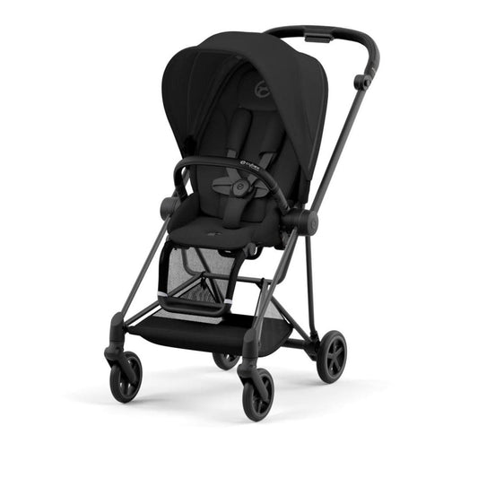 Cybex Mios 3 Stroller (One Box) - Matte Black / Black / Sepia Black - 523001579