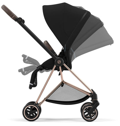 Cybex Mios 3 Stroller (One Box) - Rose Gold / Brown / Deep Black - 521004301
