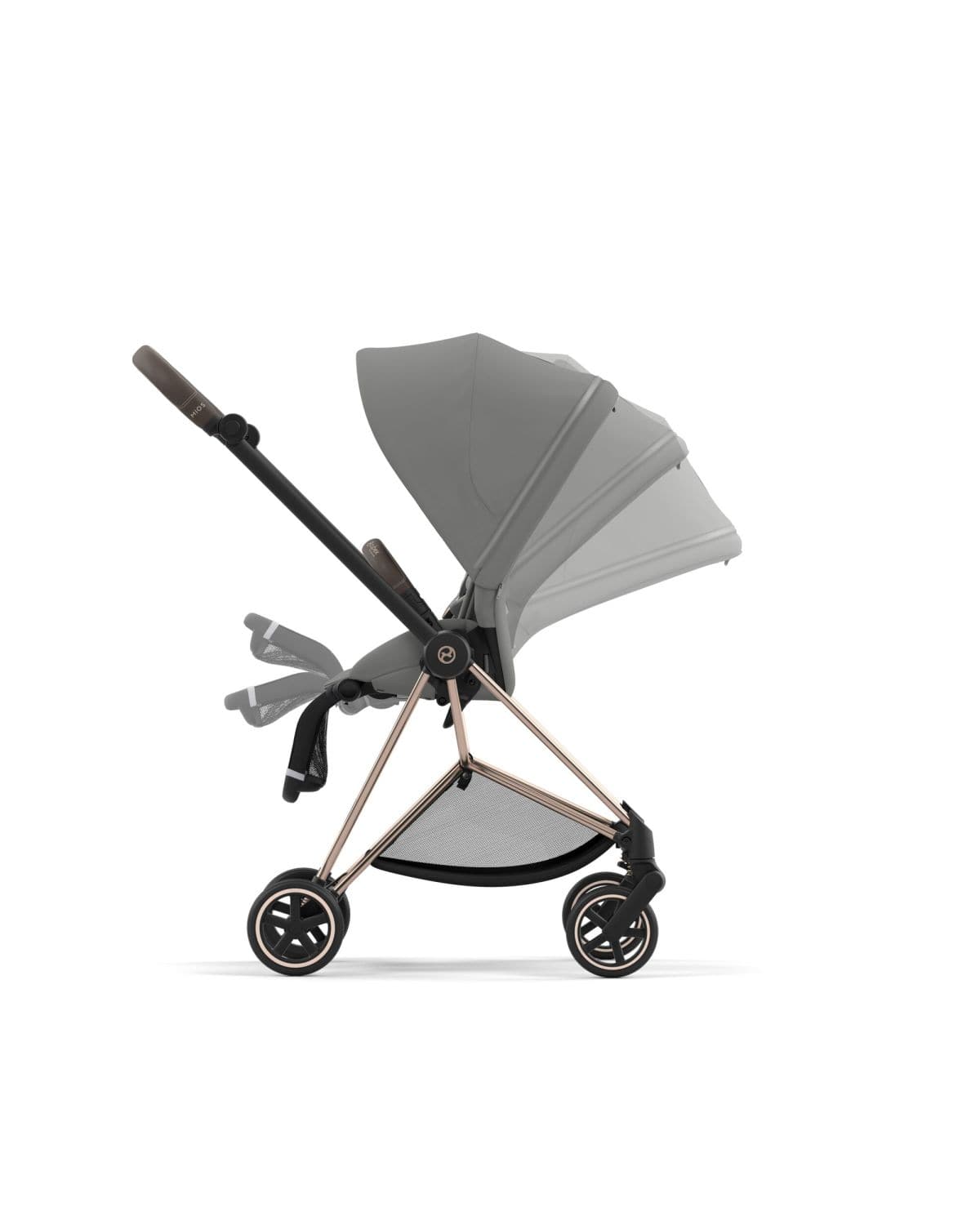 Cybex Mios 3 Stroller (One Box) - Rose Gold / Mirage Grey - 523001587