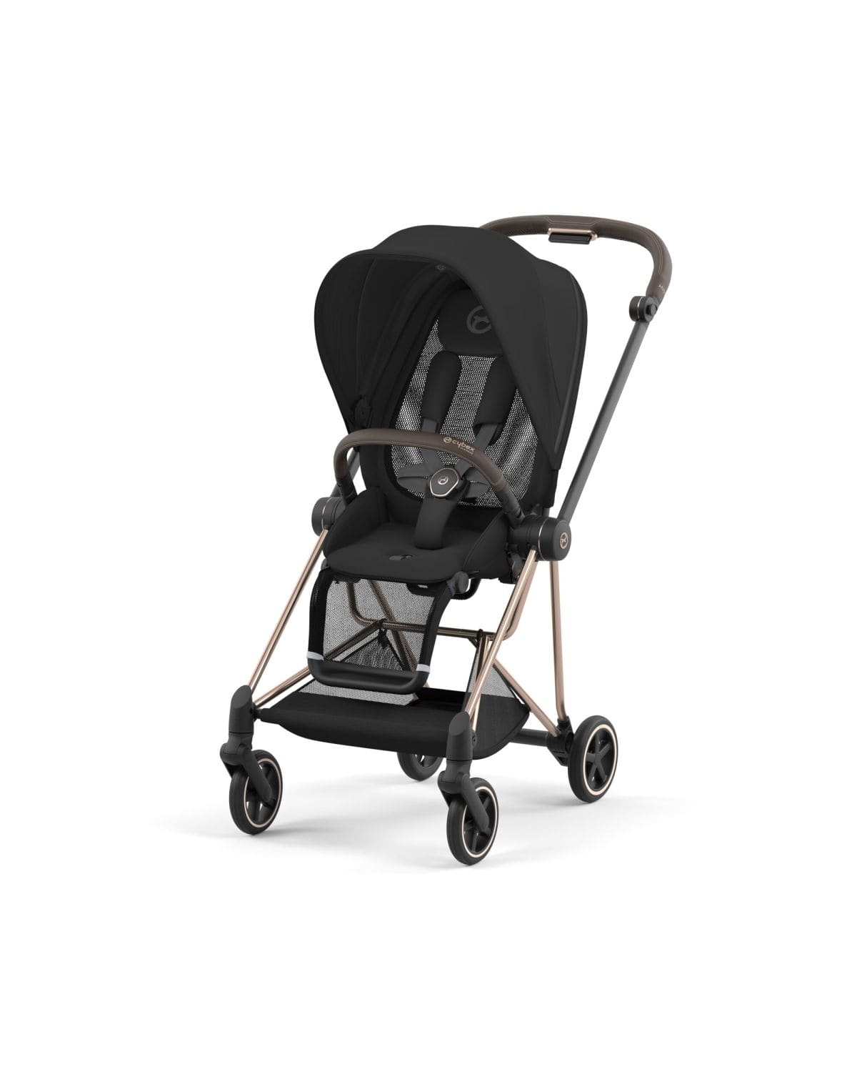 Cybex Mios 3 Stroller (One Box) - Rose Gold / Sepia Black - 523001581