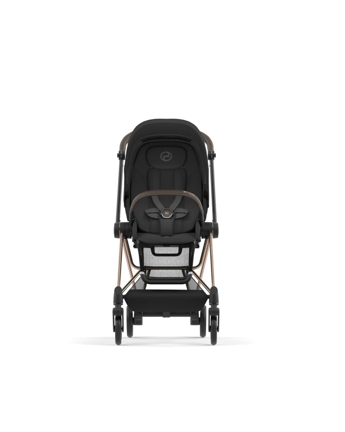 Cybex Mios 3 Stroller (One Box) - Rose Gold / Sepia Black - 523001581