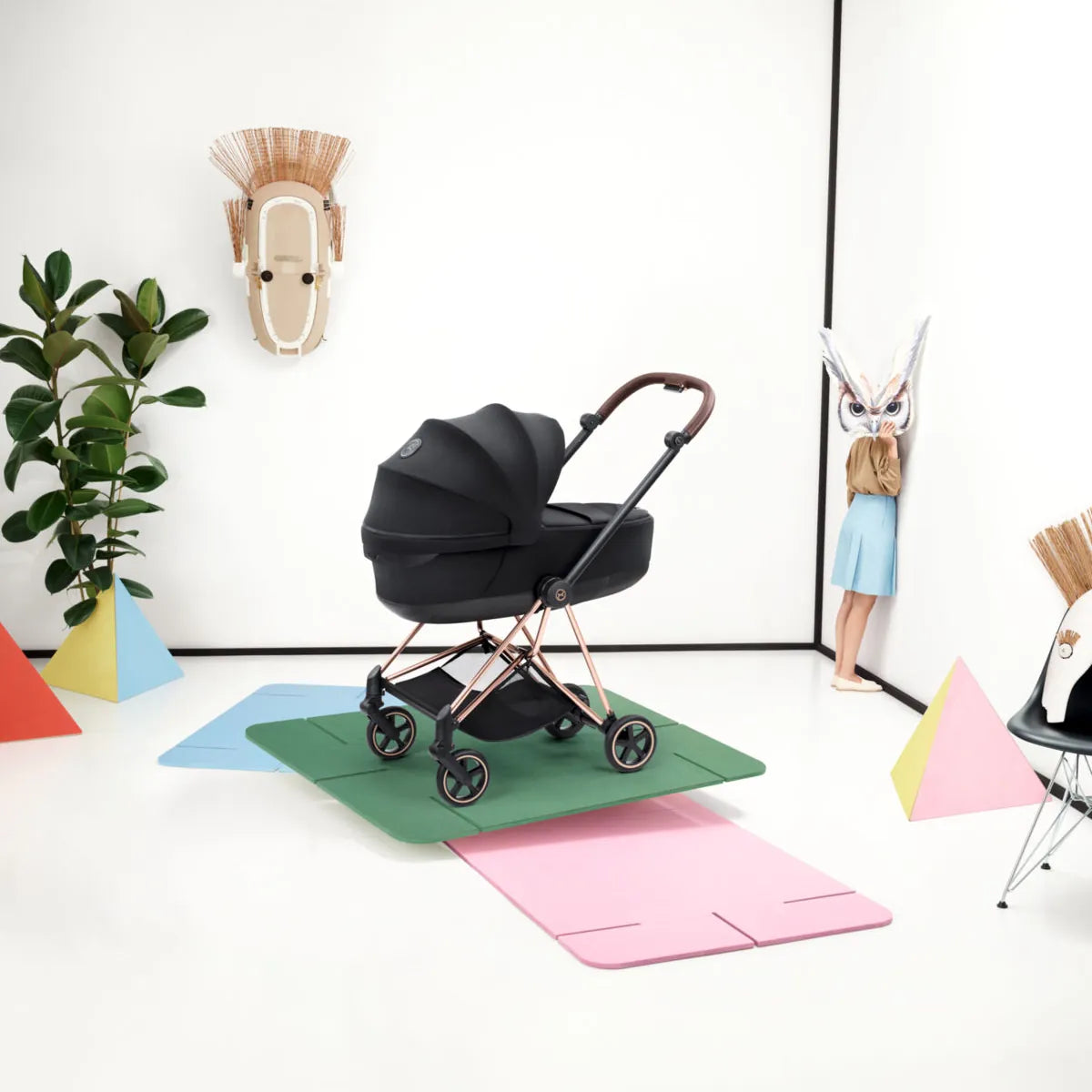 Cybex Mios / Coya Fold Lux Carry Cot (2026) - Coconut Brown - 526001521