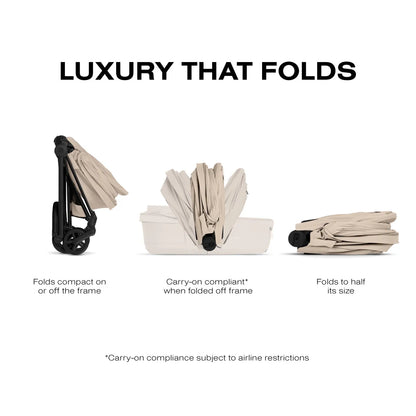 Cybex Mios / Coya Fold Lux Carry Cot (2026) - Cozy Beige - 526001519