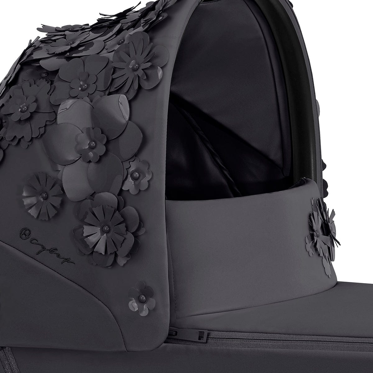 Cybex Mios Lux Carry Cot - Simply Flowers - Dream Grey - 521001389