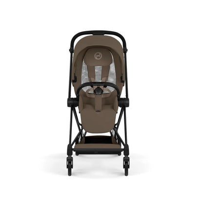 Cybex Mios Stroller (2026) - Matte Black Frame / Coconut Brown Lux Seat - 526001515
