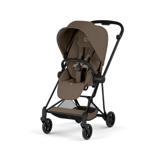 Cybex Mios Stroller (2026) - Matte Black Frame / Coconut Brown Lux Seat - 526001515