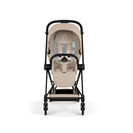 Cybex Mios Stroller (2026) - Matte Black Frame / Cozy Beige Lux Seat - 526000117