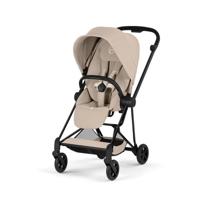 Cybex Mios Stroller (2026) - Matte Black Frame / Cozy Beige Lux Seat - 526000117