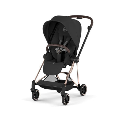 Cybex Mios Stroller (2026) - Rose Gold Frame / Sepia Black Lux Seat - 526000097
