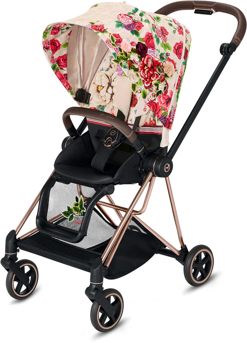 Cybex Mios 2 Stroller & Bassinet - Spring Blossom Light - 519004001-519003269-519004017