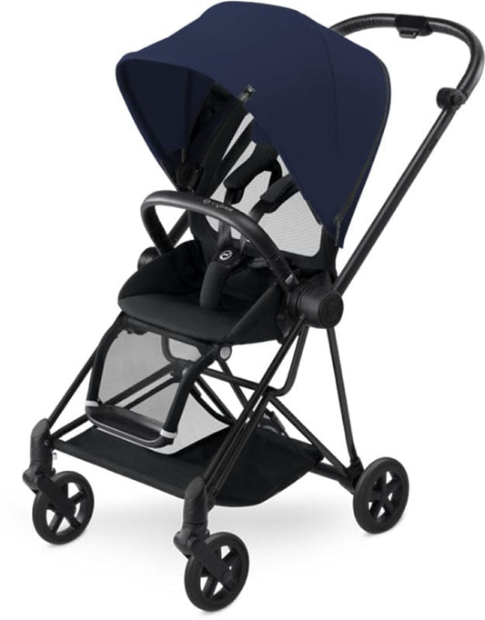 Cybex 2017 / 2018 Mios Stroller - Black/Midnight Blue - 517001443-517002421