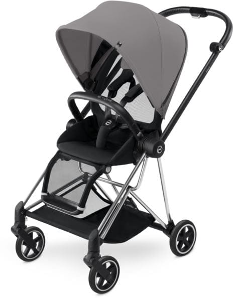 Cybex 2017 / 2018 Mios Stroller - Chrome/Manhattan Grey - 517001441-517002423