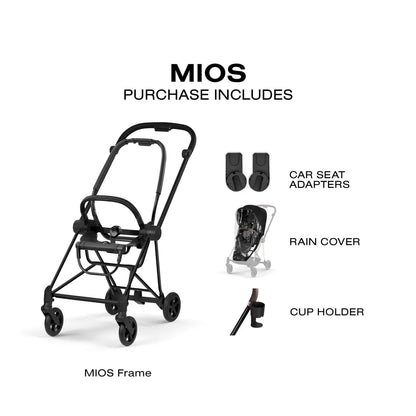 Cybex Mios Style Frame - Matte Black - 526000285