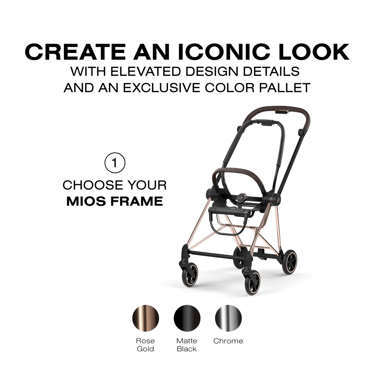 Cybex Mios Style Frame - Rosegold - 526000295