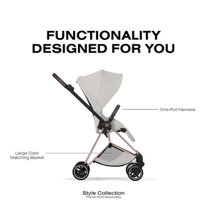 Cybex Mios Style Seatpack - City Grey - 526000409