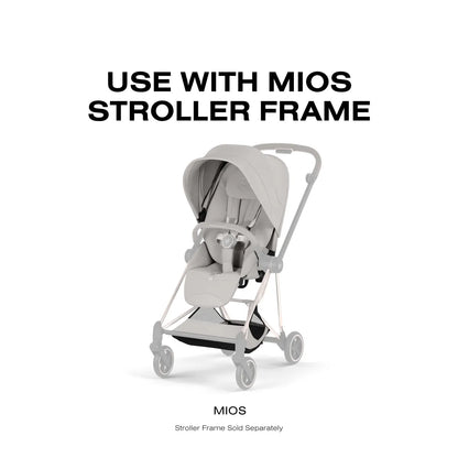 Cybex Mios Style Seatpack - City Grey - 526000409