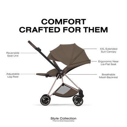 Cybex Mios Style Seatpack - Coconut Brown - 526001625