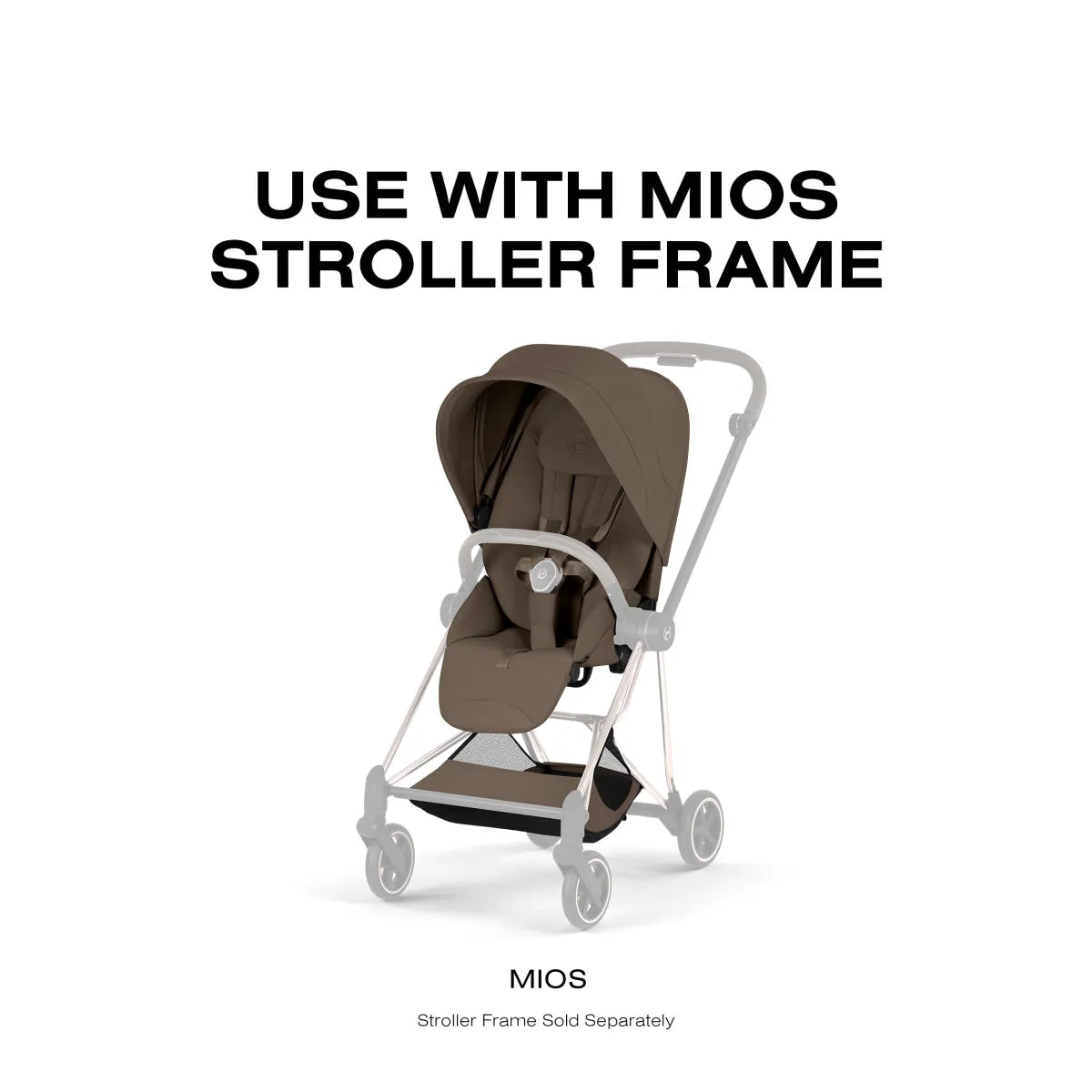 Cybex Mios Style Seatpack - Coconut Brown - 526001625
