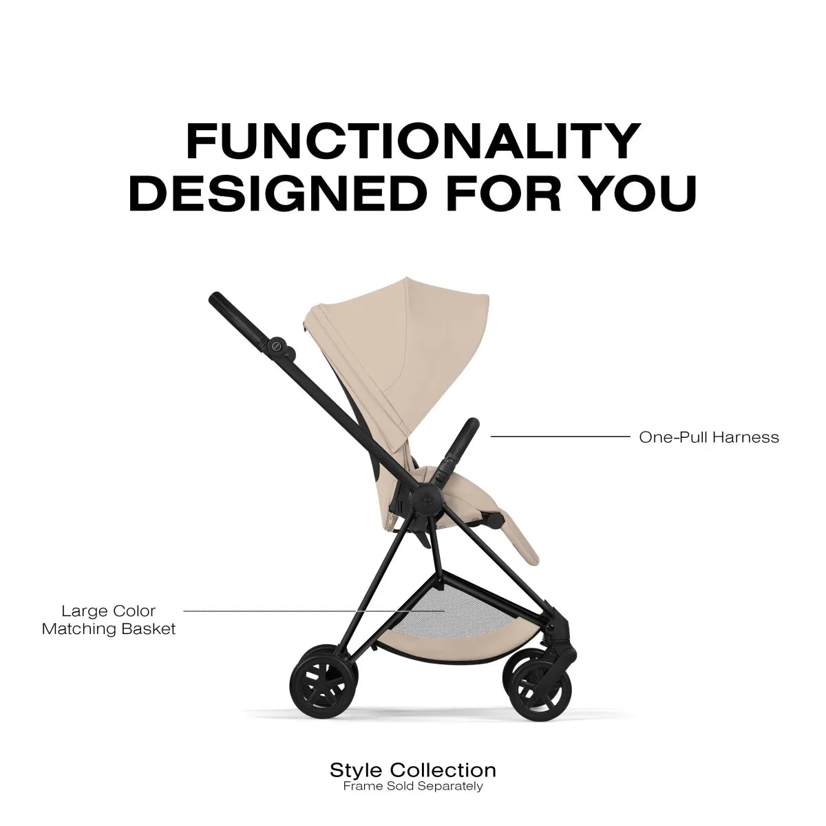 CYBEX MIOS Seat Pack & Shopping Basket - Style Collection