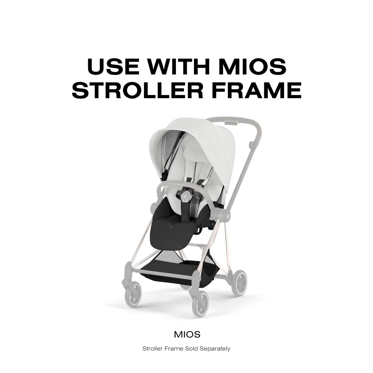 Cybex Mios Style Seatpack - Off White - 526000441