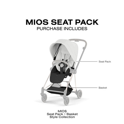 Cybex Mios Style Seatpack - Off White - 526000441