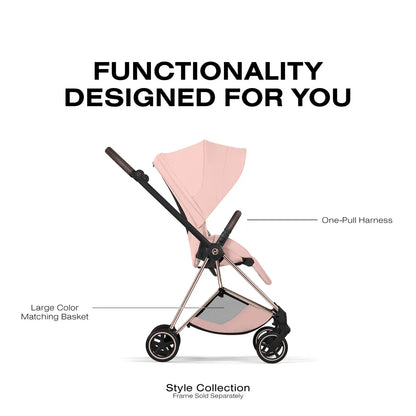 Cybex Mios Style Seatpack - Peach Pink - 526000449