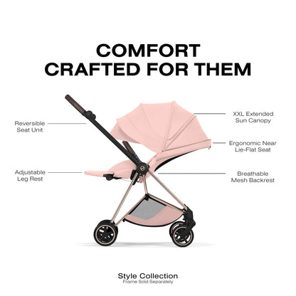 Cybex Mios Style Seatpack - Peach Pink - 526000449