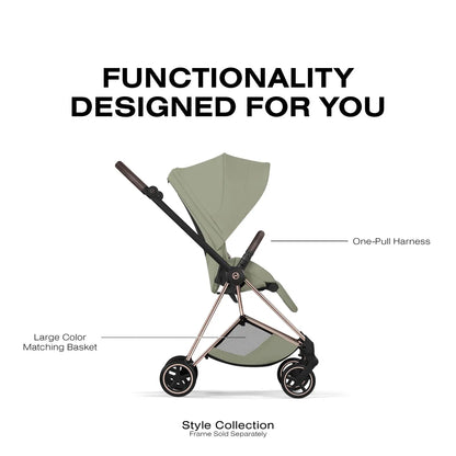 Cybex Mios Style Seatpack - Sage Green - 526000425