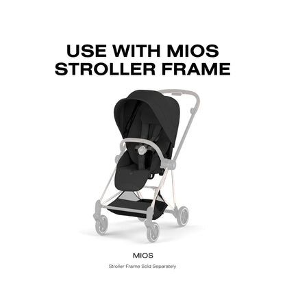 Cybex Mios Style Seatpack - Sepia Black - 526000401