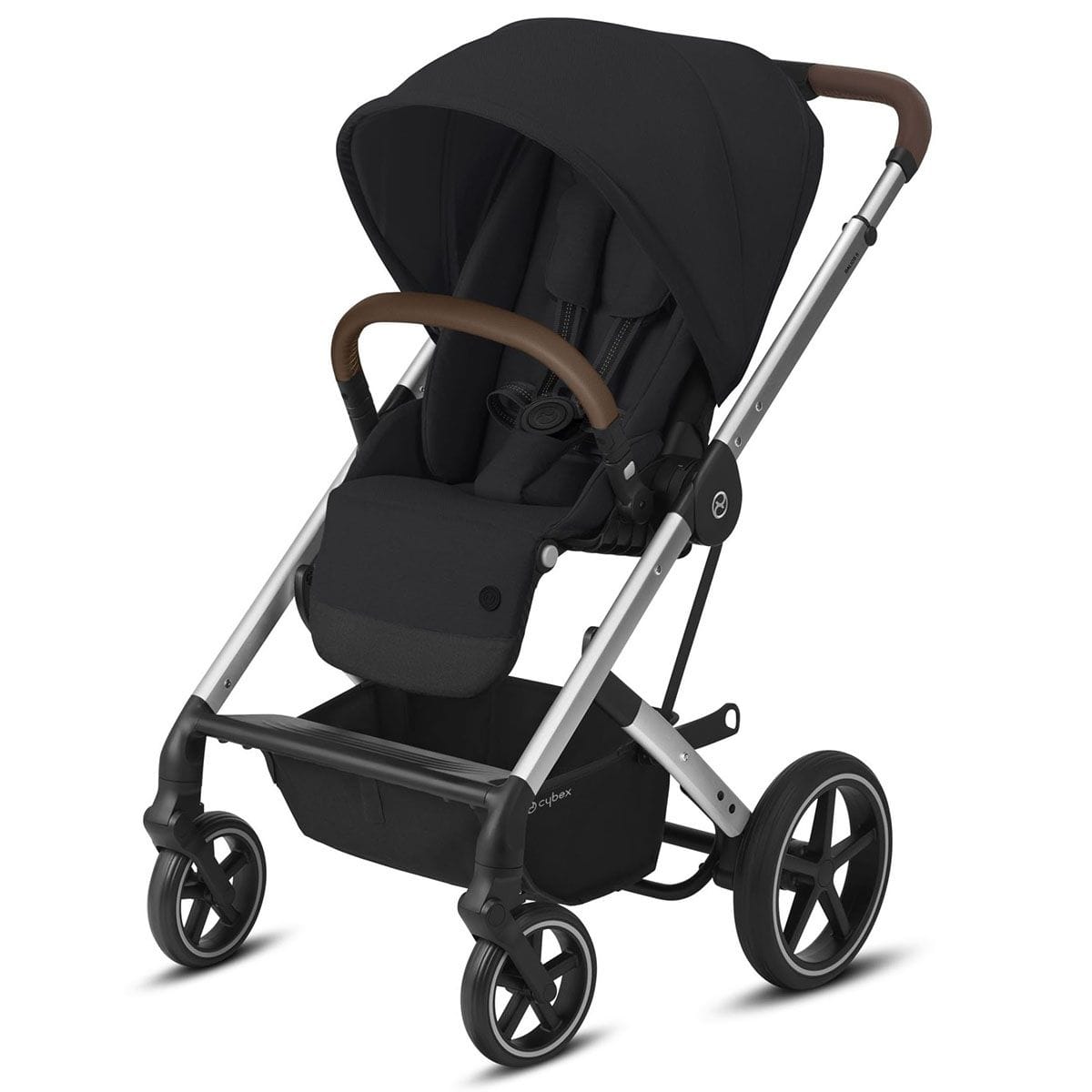 Cybex OPEN BOX Balios S Lux Full Size Stroller - Deep Black - 520004359-ob