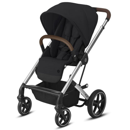 Cybex OPEN BOX Balios S Lux Full Size Stroller - Deep Black - 520004359-ob