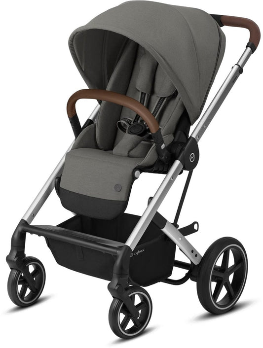 Cybex OPEN BOX Balios S Lux Full Size Stroller - Soho Grey - 520004357-OB