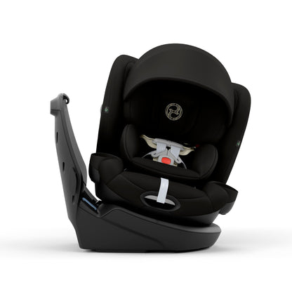 Cybex OPEN BOX Callisto G 360 Rotating All-in-One Convertible Car Seat - Moon Black - 524000595-ob