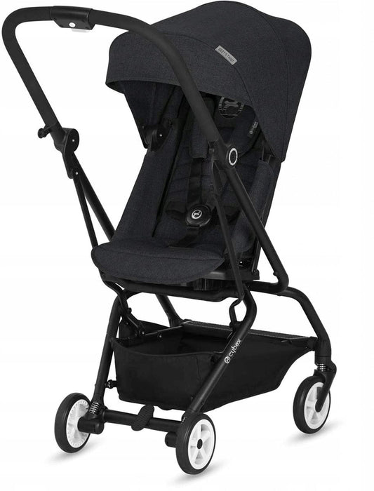 Cybex OPEN BOX Eezy S Twist Compact Stroller - Lavastone Black - 518001259-OB