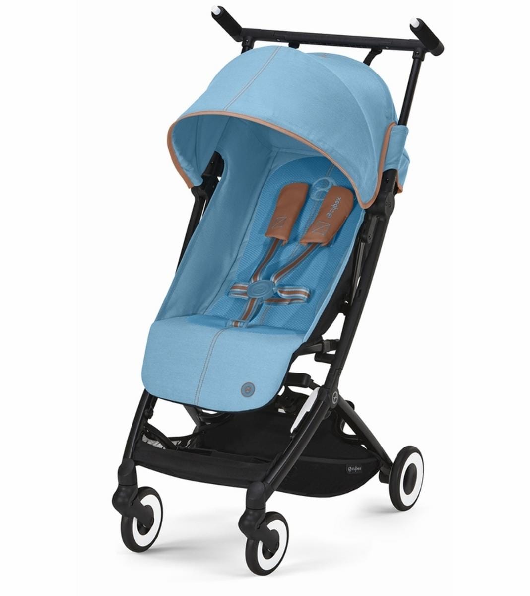 Cybex OPEN BOX Libelle 2 Compact Stroller (WITHOUT 1 Pull Harness) - Beach Blue - 522001709-ob