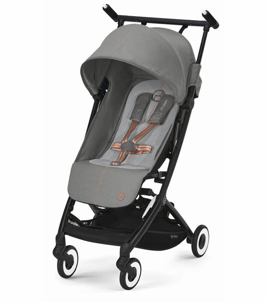 Cybex OPEN BOX Libelle 2 Compact Stroller (WITHOUT 1 Pull Harness) - Lava Grey - 522001705-ob