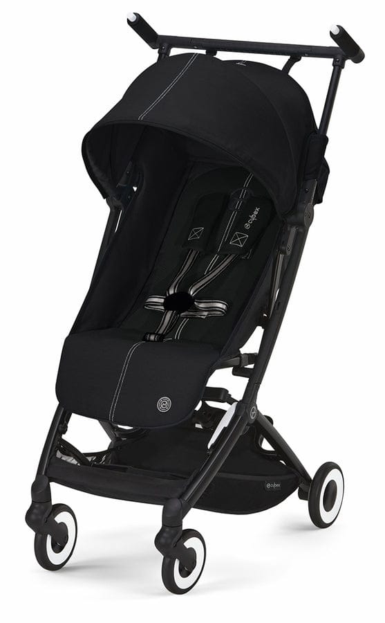 Cybex OPEN BOX Libelle 2 Compact Stroller (WITHOUT 1 Pull Harness)- Moon Black - 522001703-ob
