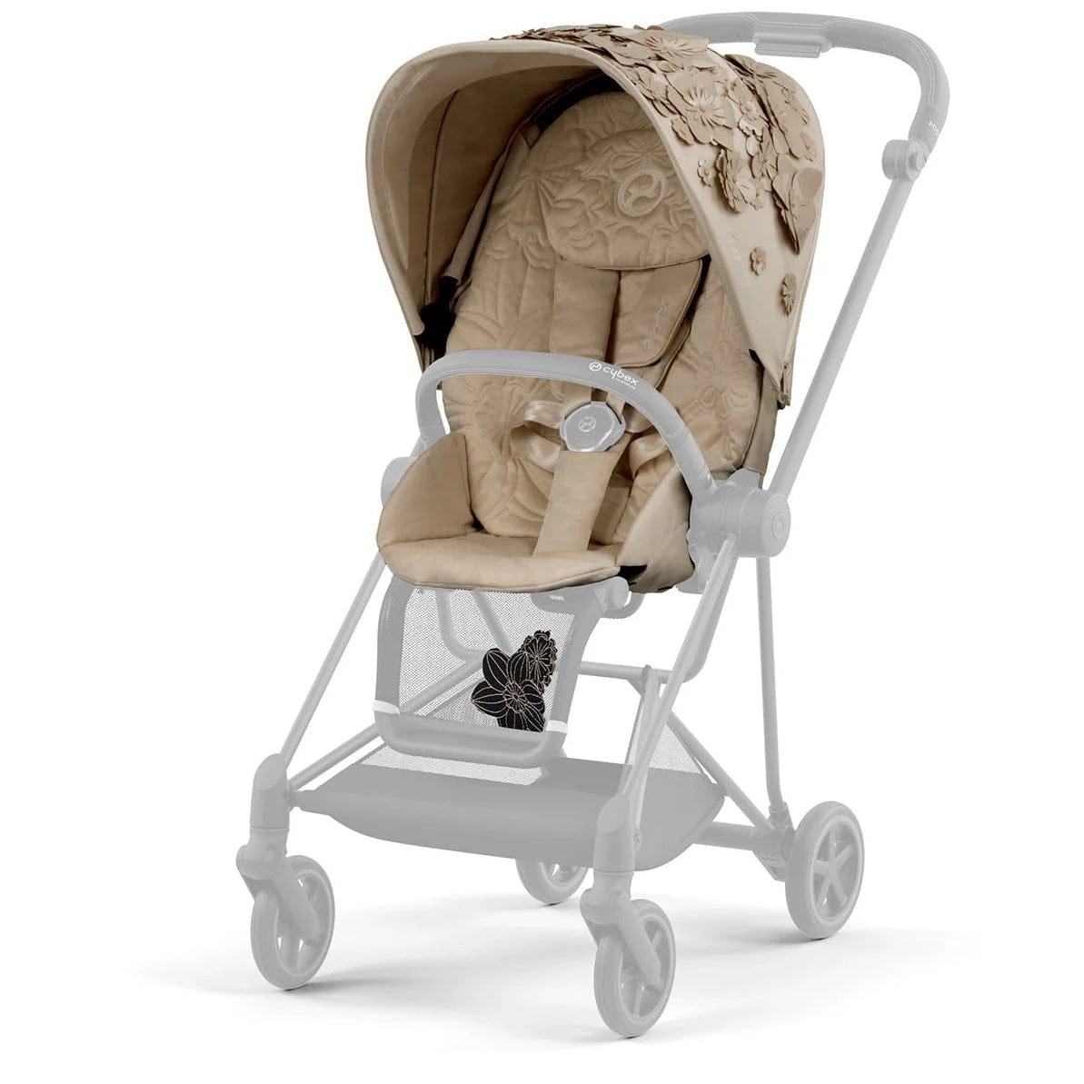 Cybex OPEN BOX Mios 3 Seat Pack - Simply Flowers Nude Beige - 521003897-OB