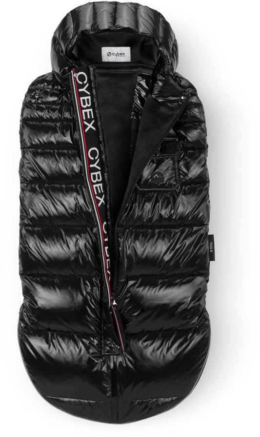 Cybex OPEN BOX Platinum Winter Footmuff - Deep Black - 521000813-OB