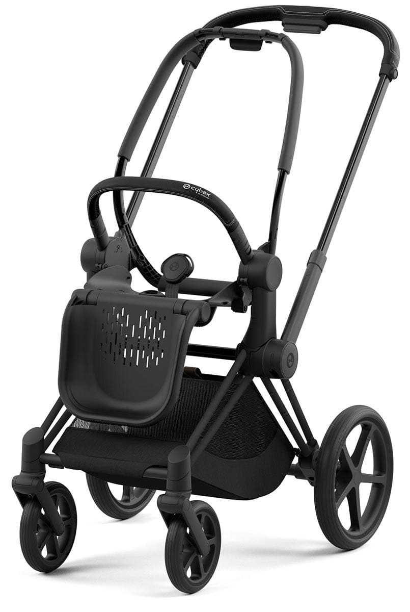 Cybex OPEN BOX Priam 4 Stroller Frame - Matte Black / Black - 521003937-OB