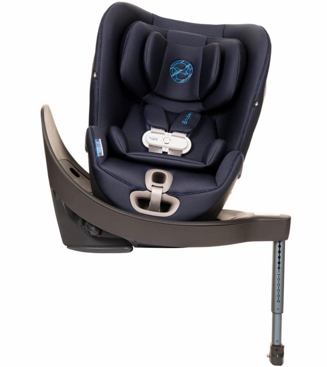 CYBEX OPEN BOX Sirona S Rotating Convertible Car Seat with Load Leg and SensorSafe - Indigo Blue - 519004441-OB