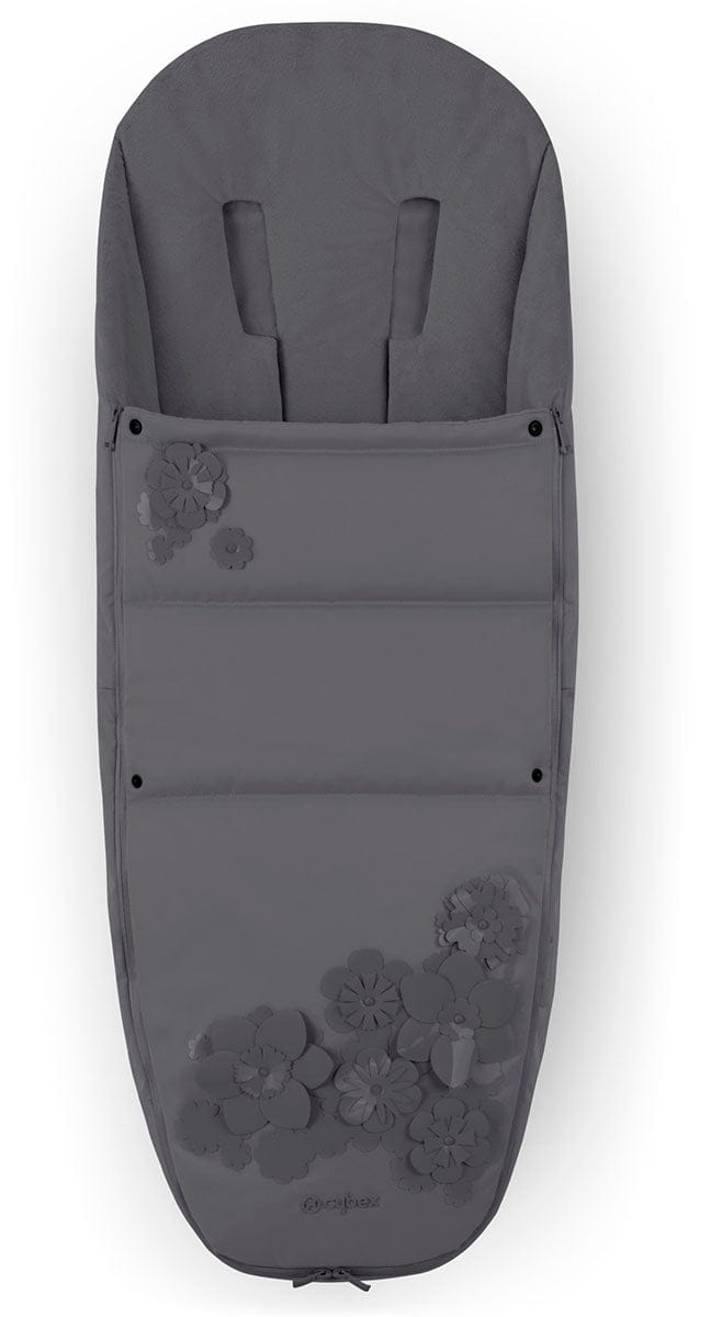 Cybex Platinum Footmuff 4 - Simply Flowers Dream Grey - 522000067