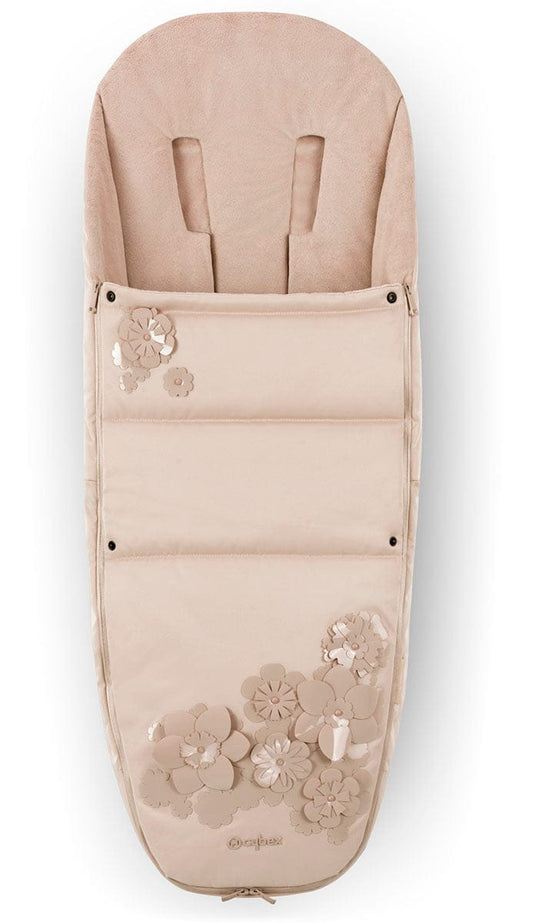Cybex Platinum Footmuff 4 - Simply Flowers Nude Beige - 522000061