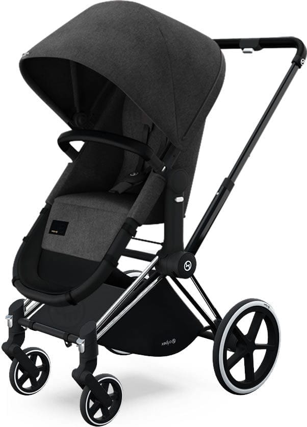 Cybex Priam 2-in-1 City Stroller - Black Beauty - CBXPRLTCITYBB