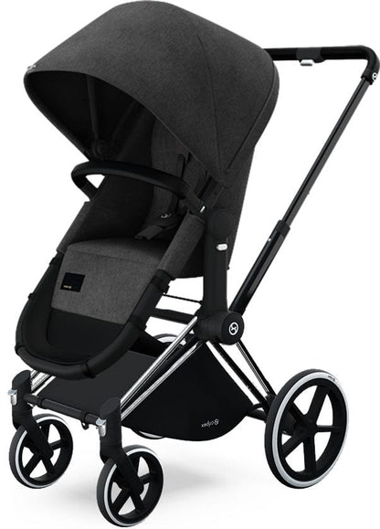 Cybex Priam 2-in-1 Trekking Stroller - Black Beauty - CBXPRLTTREKBB